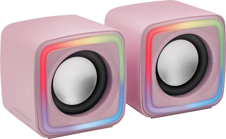 Produktbild Mars Gaming Enceintes MSCube RGB (Noir)