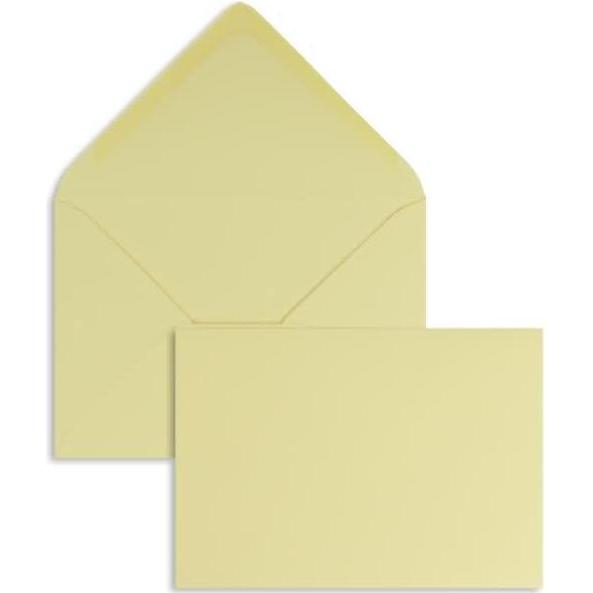 Blanke, Briefumschlag, Briefumschläge 80x114mm (DIN C7) 120g/qm gummiert VE=100 Stück korn (100 x)