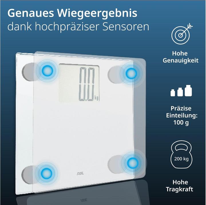 Produktbild ADE Digitale Personenwaage (200 kg)