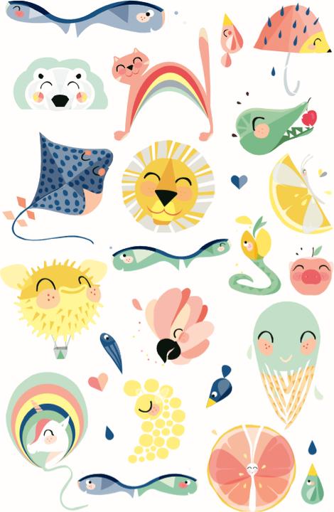 Immagine prodotto Petit Monkey Tatuaggi per bambini, Leone luminoso nel buio