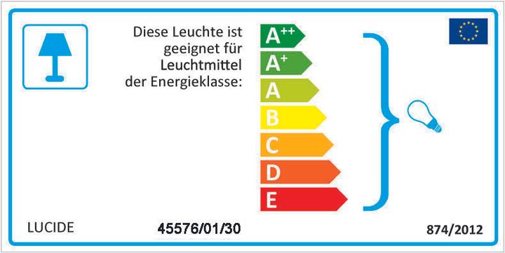 Energie-Label Lucide Marit (E27)