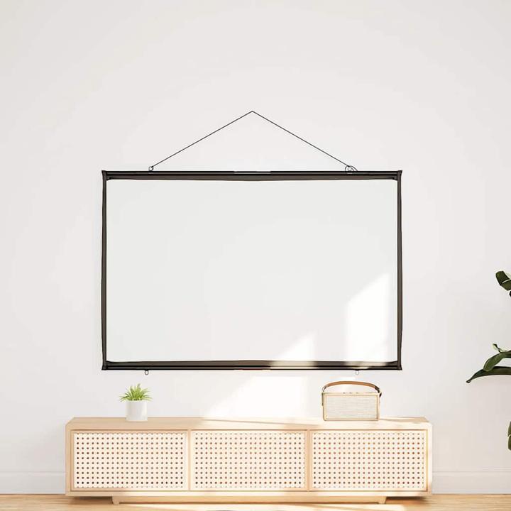 Actual product image vidaXL Projector screen Wall-mounted 90 inch 4:3 projection screen Screen (90", 4:3)