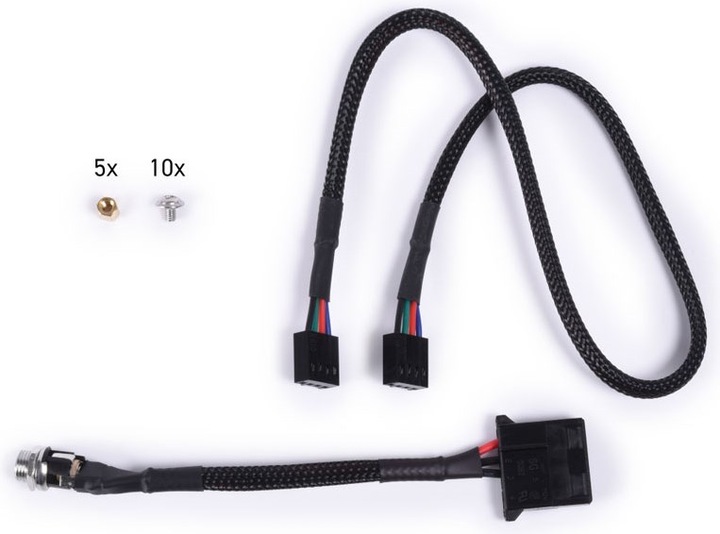 Actual product image Alphacool ES Guardian 4Port Powerfan Hub (4 Fan)