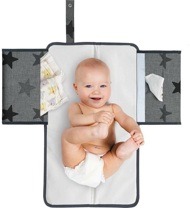 Produktbild Dooky 3-in-1 Wickelset, Grey Stars