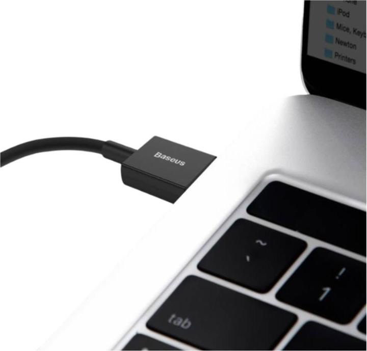Actual product image Baseus Superior Series Cable USB to iP 2.4A 2m (black) (2 m, USB 2.0)