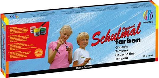 Image du produit Nerchau Peinture scolaire S13 18 ml (Multicolore, 18 ml)