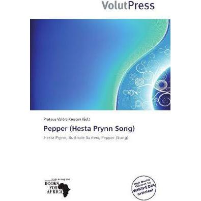 Pepper (Hesta Prynn Song), Schallplatten
