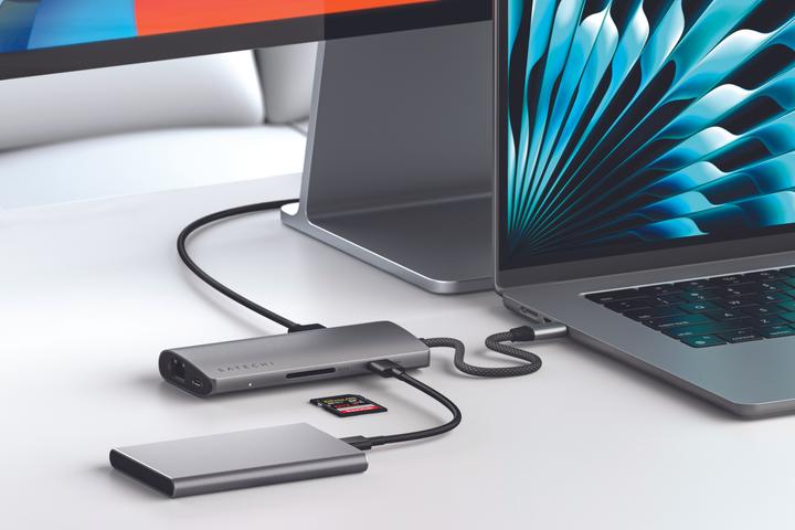 Produktbild Satechi Multiport 8K V3 (USB-C, 7 Ports)