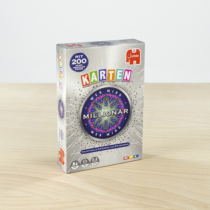 Immagine prodotto Jumbo Chi vuole essere un milionario gioco di carte (Tedesco)