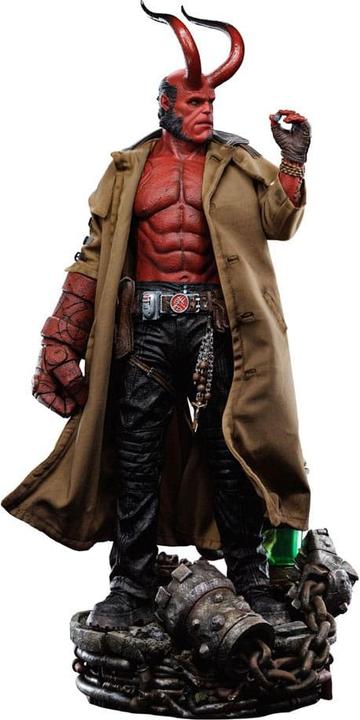 Actual product image Iron Studios Hellboy Deluxe Art Scale Statue 1/4 Hellboy cm