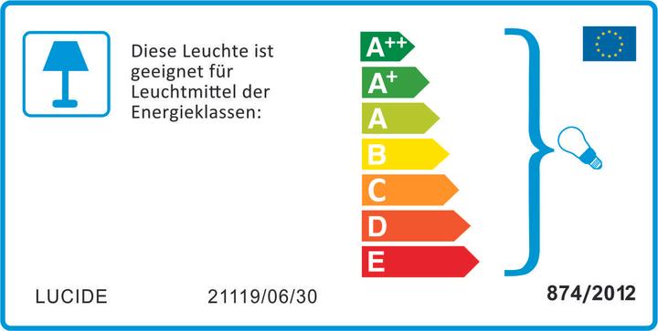 Energie-Label Lucide Lester (E27)
