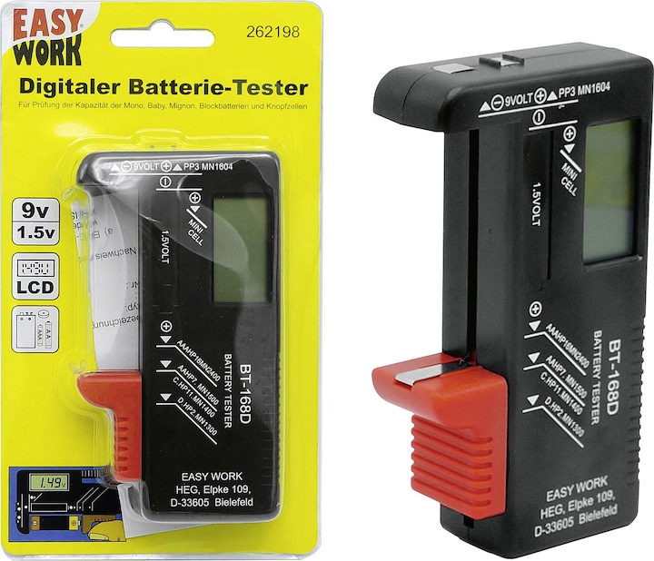 Produktbild Easy Work Batterietester