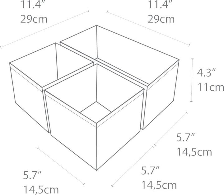 Immagine prodotto Bigso Solna (14,5 x 29 cm)