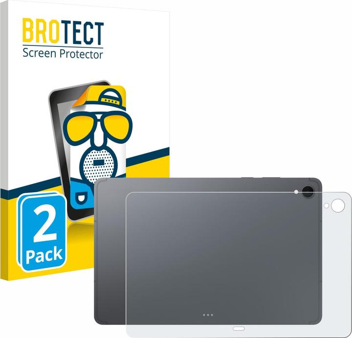 BROTECT Entspiegelungsfolie für Samsung Galaxy Tab S11 (Rückseite) Displayschutz Displayschutzfolie Folie M (2 Stück, Galaxy Tab S11)