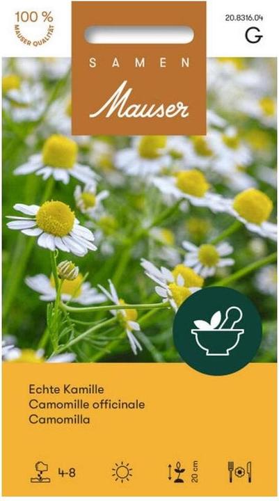 Produktbild Samen Mauser Echte Kamille (Pflanzensamen)