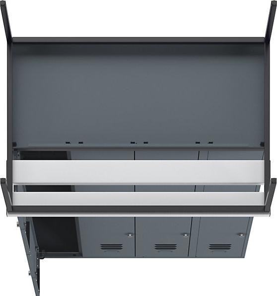 Actual product image Wolf Half height wardrobe with bench base (120 cm, 214 cm)