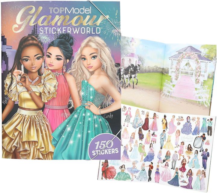 Actual product image Magni DEPESCHE TOPModel Sticker World Glamour