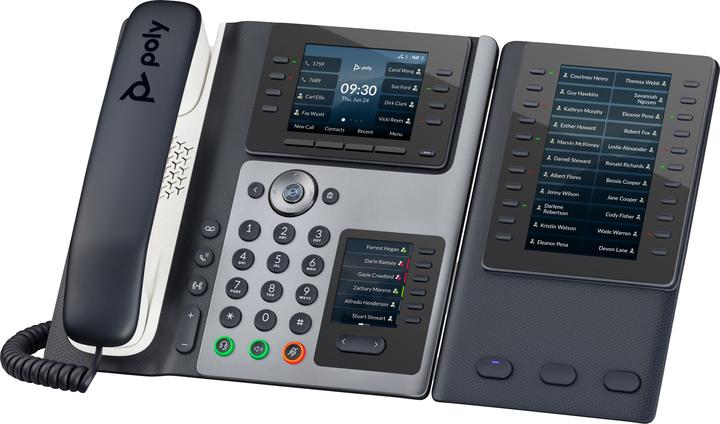 Actual product image HP Poly Edge E400 IP PH PoE-e