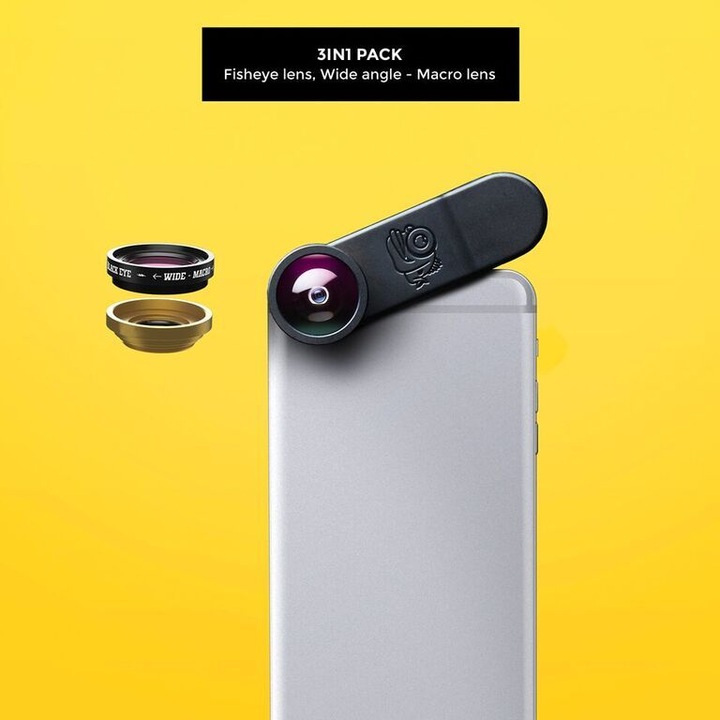 Actual product image Black Eye 3in1 Combo Kit G4 Lens