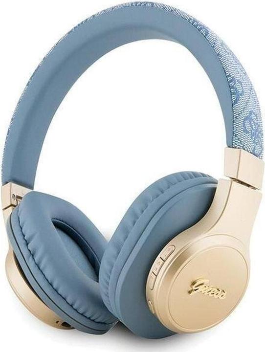 Image du produit Guess Wireless Leather Headphone with Metal Logo (Pas de réduction du bruit, 32 h, Sans fil)