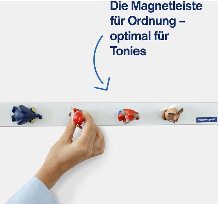 Productafbeelding Magnetoplan MAGNETOWALL - Wandgordijnrail (1 x)
