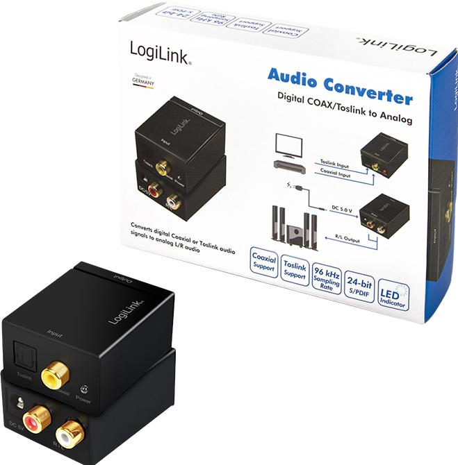 Produktbild LogiLink Audio Konverter (Digital -> Analog)