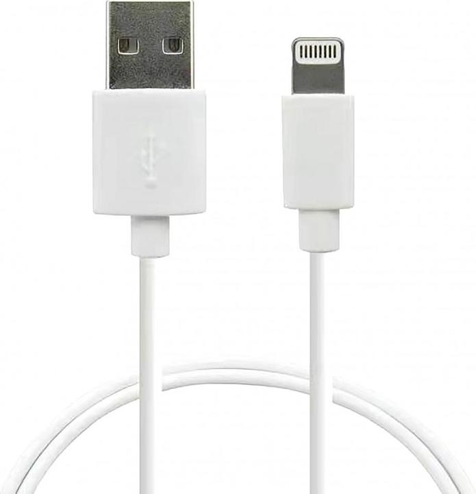 Urban Factory USB-A To Lightning Mfi Blanc (0.80 m, USB 2.0)