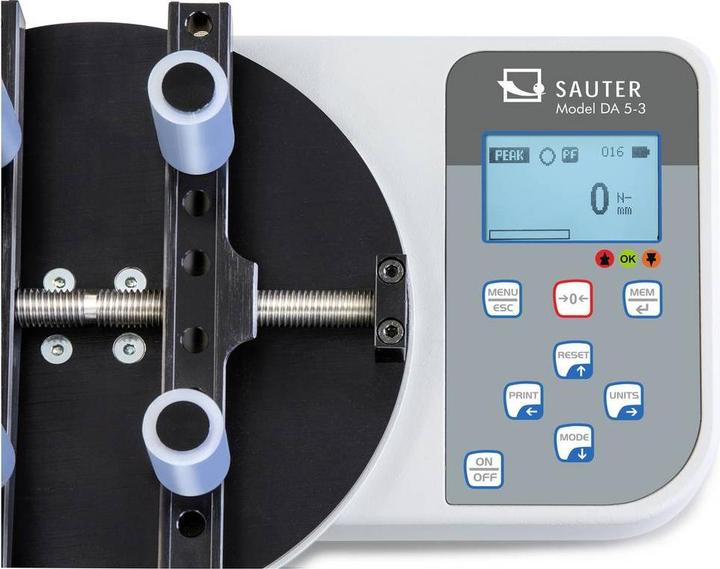 Produktbild Sauter Drehmomentmessgerät Max 1 Nm zur Drehmomentprüfung von Flaschen und Ve... (0.00 Nm, 1 Nm)