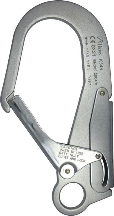 Aliens Safety Hook M Snap Hook Steel One Hand Carabiner
