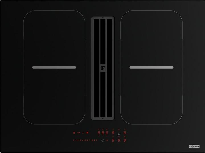 Franke Dunstabzugshaube integriert mit Smart 2gether Induktionskochfeld