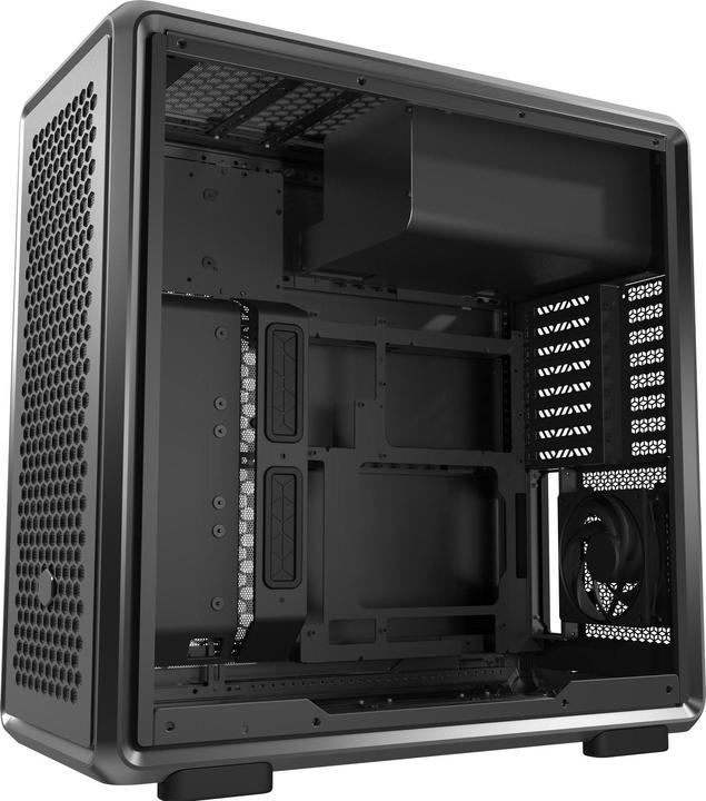 Cooler Master PC-Gehäuse Master Frame 600 Schwarz, Unterstützte (ATX, mATX, SSI CEB, E-ATX, Mini-DTX, Mini-ITX)