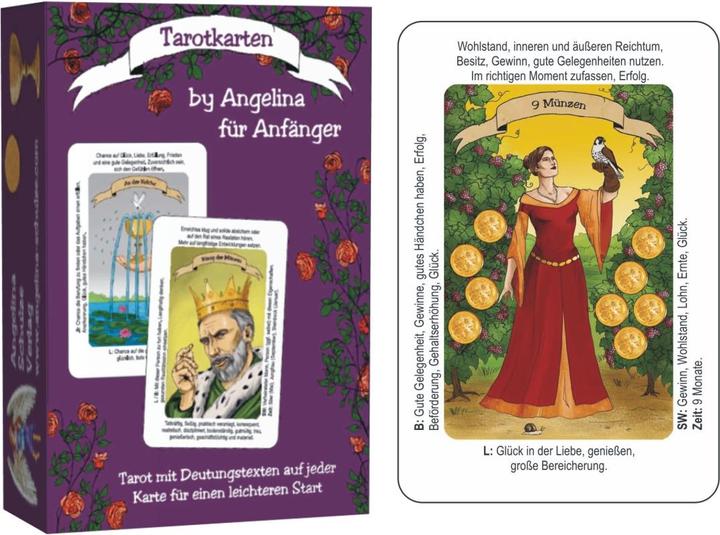 Image du produit Tarotkarten by Angelina für Anfänger (Allemand, Angelina Schulze, 2022)