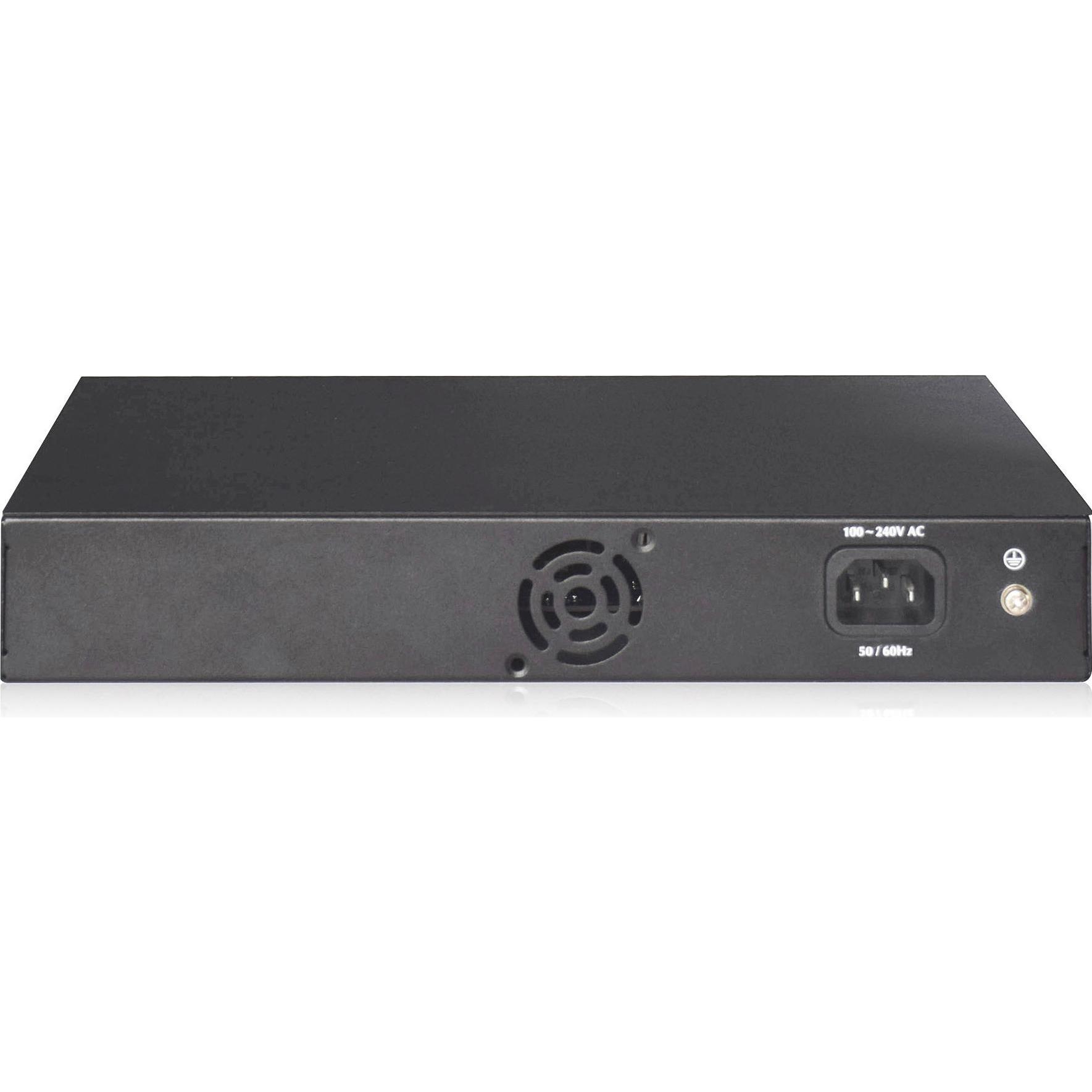 Thumbnail - Digitus Fast Eth. N-Way 24-Port Switch (24 Ports), Netzwerk Switch, Grau