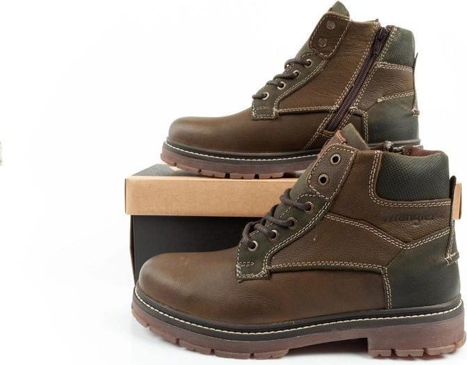 Actual product image Wrangler Allan Mid Herren-Chelsea-Boots aus Leder (46)