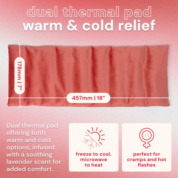 Actual product image Bodyotics Comfycuddle – Heating and Cooling Pad – Linseed – Lavender