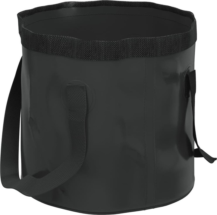 Produktbild VidaXL Falteimer 2 Stk. Schwarz 20 L PVC