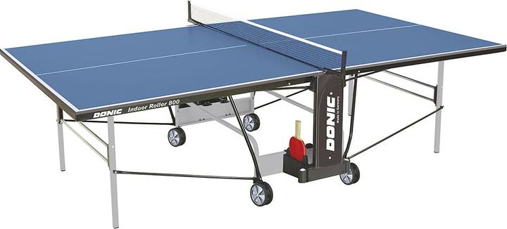 Actual product image Donic Table tennis table Indoor Roller 800 blue