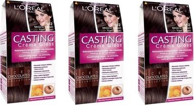 Immagine prodotto L'Oréal Paris Crema Gloss Crema colorante n. 415 Frosty Chestnut (415 Mrożny Kasztan)