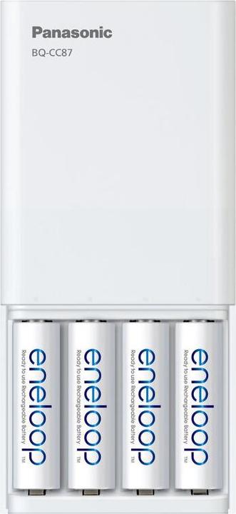 Actual product image Panasonic eneloop Smart Plus USB Travel Charger BQ-CC87 (5 pcs., AA, 2000 mAh, Battery + charger)
