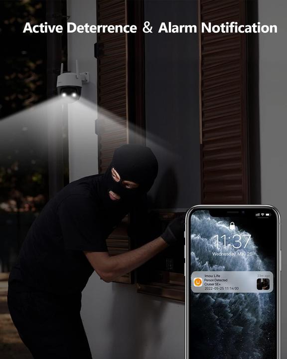 Produktbild Imou 2.5K PTZ Überwachungskamera mit KI-Erkennung