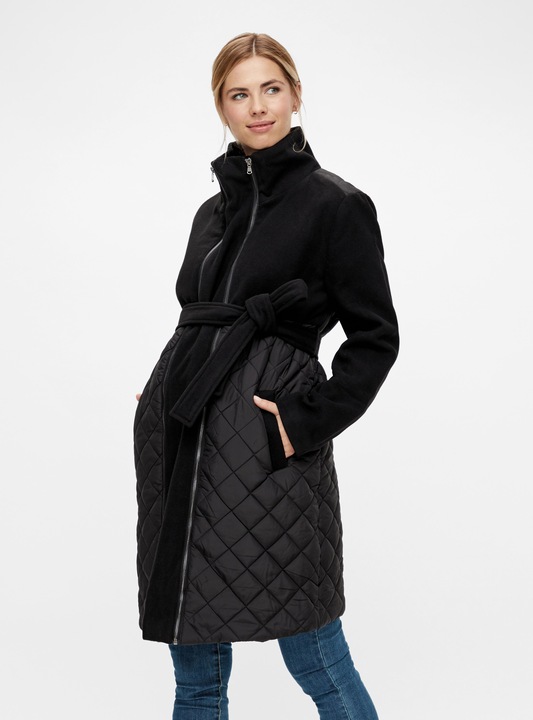 Actual product image Mamalicious MLGIGGY TIKKA 2IN1 MIX JACKET A. Quilted Jacket (L)