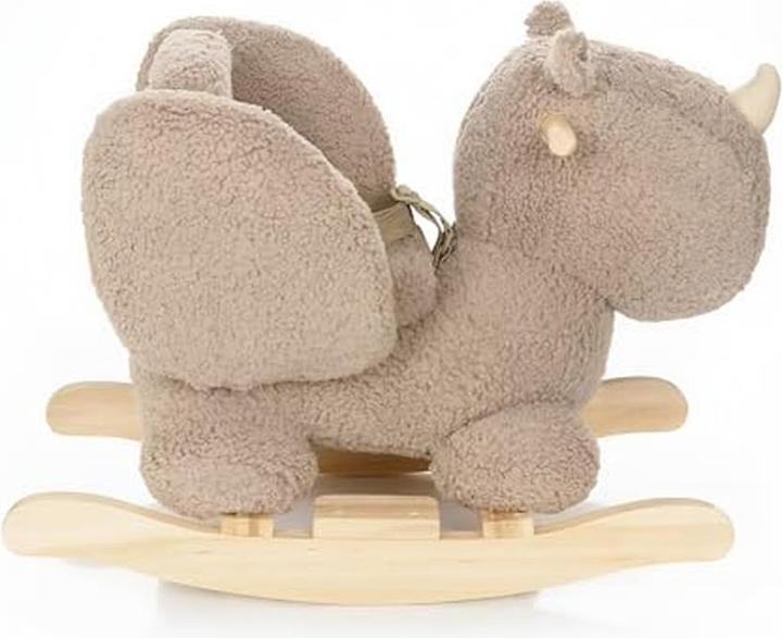 Image du produit Nattou Nounours rhinocéros à bascule avec ceinture de sécurité