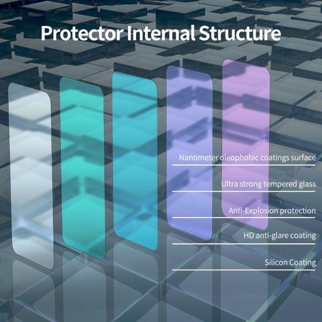 Actual product image Nillkin H+ PRO protective glass (1 Piece, Xiaomi Poco M4 Pro 5G)