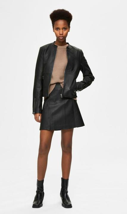 Image du produit Selected Veste en cuir d'agneau (34)