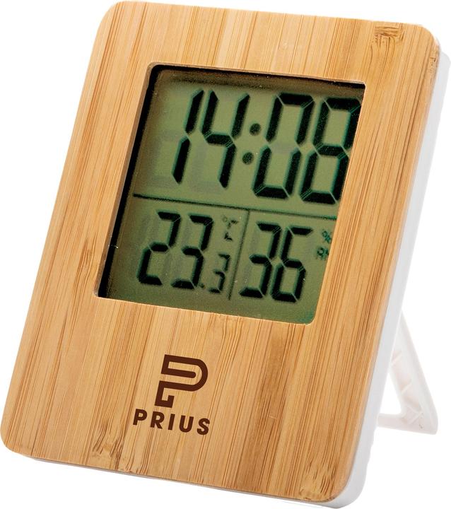 Actual product image Xd Collection Bamboo Digital Desk Clock