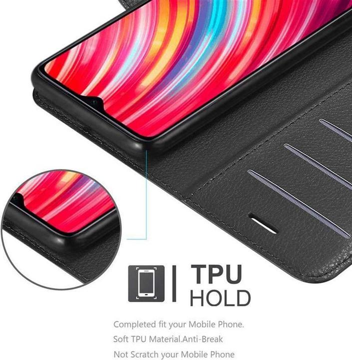 Actual product image Cadorabo Book with stand function cover (Xiaomi Redmi Note 8 Pro)