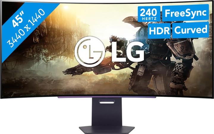 Actual product image LG UltraGear 45GS95QE (3440 x 1440 pixels, 45")
