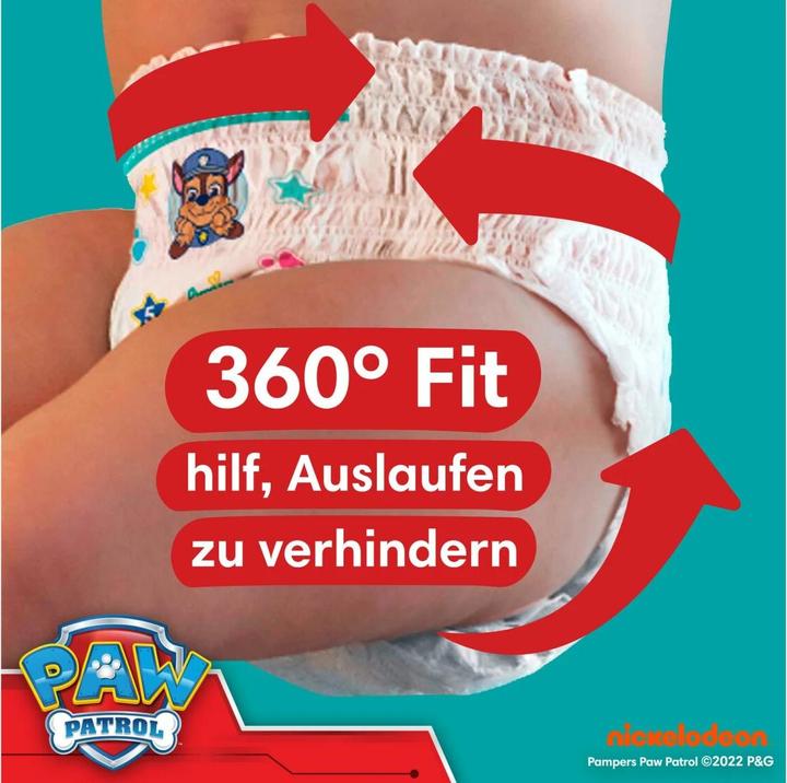Actual product image Pampers Baby-Dry Pants Paw Patrol (Size 6, Monthly box, 138 pcs.)