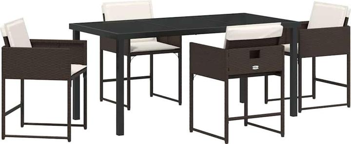 Produktbild vidaXL Modernes Esszimmer-Set (160 x 80 x 73 cm)