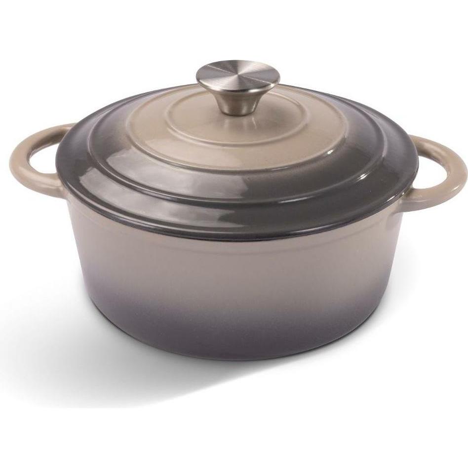 Lamart Iron LT1302 – Cast Iron Pot 24 cm, 4.8 L, Padella + Pentola